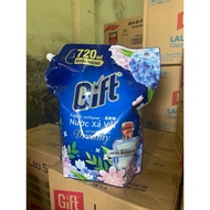 Gift fabric softener with Dreamy perfume (bag) 3.2 kg Lasts up to 30 days, Gentle and seductive