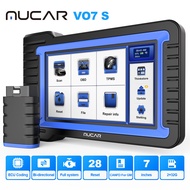 Mucar VO7S OBD2 scanner 28 special functions ECU coding &amp; Action test bidirectional scan tool full system car Auto diagnostic scanner code reader
