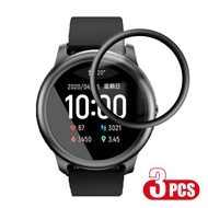 For Garmin Descent G1 Solar MK1 MK3i 43mm Anti Scratch Watch Screen Protector Curved Black Edge Temp