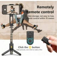 [ans] - Gimbal Stabilizer Selfie Stick Tripod L08 For Smartphone