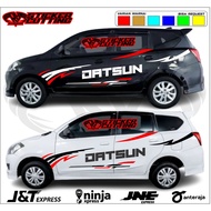 Datsun go car Sticker, datsun go sports car Sticker