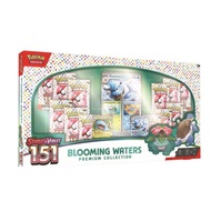 Pokemon TCG: Blooming Waters 151 Premium Collection - 12 Packs, Promos (BOX MAY ARRIVE DENTED/DAMAGE