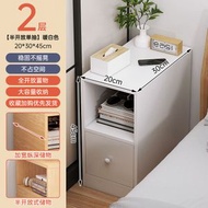 全城熱賣 - 可移動床頭櫃 小型儲物櫃 一體出租房用超窄床邊側邊櫃 夾縫收納櫃子