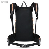 [purpose] Sports Outdoor Bag 10L Lightweight Cycling Bag Shoulder Foldable Bicycle Bag With Helmet N