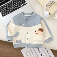 Spring and autumn children's baseballJacket, new cartoon jacket, fashionable baby fall outfit
