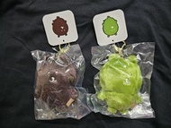 (現貨) Joke bear 彩色吊飾 咖啡色 綠茶色
