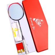 Badminton Racket Ultra-Light 6u Professional Carbon Fiber Badminton Racket Single Racket College Stu