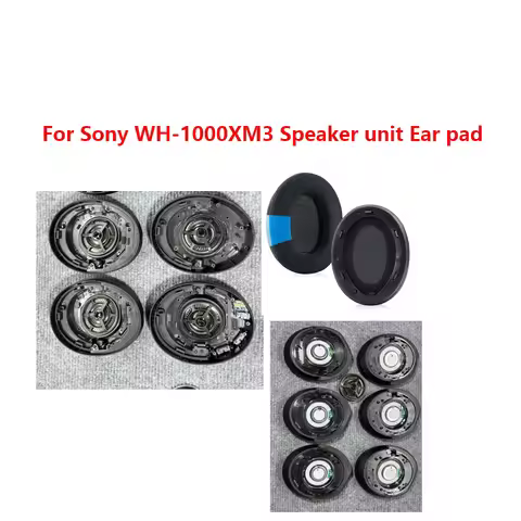 Original Speaker unit For Sony WH-1000XM3 WH-1000XM3 Bluetooth headset Ear pad Repair Parts