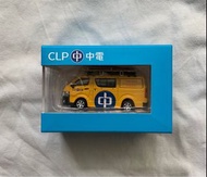 Tiny 中電 CLP Hiace 緊急維修車 客製版 模型車仔