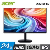 &lt;福利品&gt;Acer KA242Y E0 護眼螢幕(24型/FHD/100Hz/1ms/IPS)9805.242E0.301