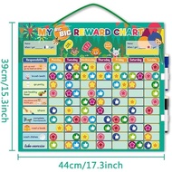 ZUSH - Children Performance Daily Responsibilities Big Reward Chart