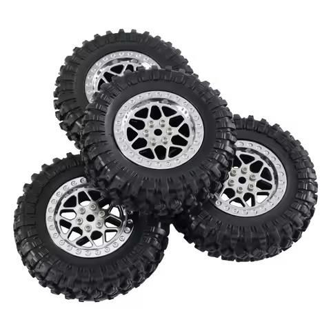 70mm Plastic Clip Tire for MN D90 MN98 MN99S MN300 WPL C14 C24 C34 B14 B24 RC Car Accessories