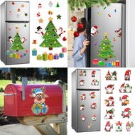CT125-133Christmas Magnetic Garage Door Sticker Holiday Party Car Magnetic Refrigerator Decoration M