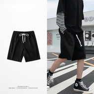 M-7XL Men Shorts Men's Clothing Short Pants Seluar Pendek Lelaki Plus Size Loose Fashion Boy Drawstr