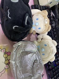 日版現貨 Sanrio 絕版限定肉桂狗公仔吊飾 針織袋  黑皮Kitty Kuromi地雷系 惡魔雙子  無吊牌