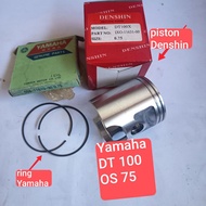 YAMAHA Denshin plus piston YamahaRing DT 100 DT100 OS 75