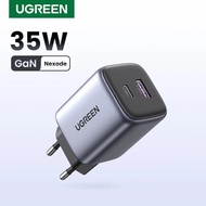 UGREEN GaN 35W Charger USB Charger For iPhone 15 14 13 Pro Samsung Xiaomi iPad Pro PD 3.0 QC 3.0 Qui