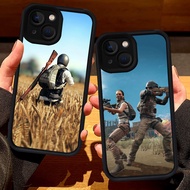 S44 PUBG Game Casing for iphone 8 13 6s 6 7 14 Black PlusPro Max