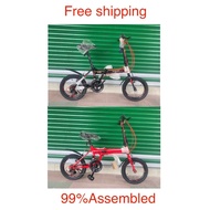 ( Bicycle shop)Rm449 Vogue Folding Bike 16er kids adult Oscar Foldable dewasa and Budak basikal lipa