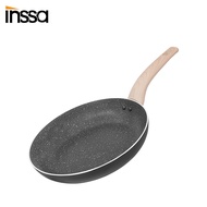 Simplus กระทะ 24 ซม. อาหารไม่ติดกระทะ ด้ามจับกันร้อน เครื่องครัวเพื่อสุขภาพ ปลอดสาร PFOA สามารถใช้ได