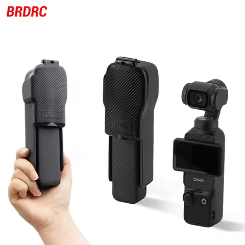 BRDRC Protective Cover for DJI Osmo Pocket 3 Flip-up Anti-Scratch Gimbal Cover Filter Storage Slots