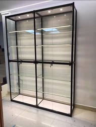 訂製 玻璃展示櫃 手辦柜 鋼化玻璃多尺寸