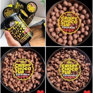 Nim crispy choco tub 250g. นิม คริสปี้ช็อกโก้ 250 กรัม เข้มข้น ไม่เหนียว