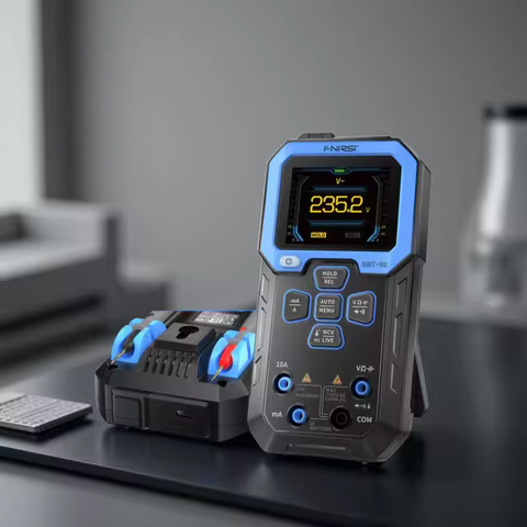 FNIRSI DMT-99 Digital Multimeter 9999 Counts Smart Professional Tester for 1000V Auto - range AC/DC 