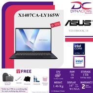 ASUS VIVOBOOK 14 X1407CA-LY165W (ULTRA 5 225H 14C/16GB(8OB+8G)/1TB/ INTEL/14"WUXGA QUIET BLUE/WIN11H