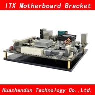 ITX Motherboard bracket DIY BLACK acrylic itx Motherboard Graphics video Card Tray for Computer Thic