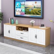 TV Cabinet Solid Wood Living Room TV Cabinet Storage White 2m TV Cabinet Console