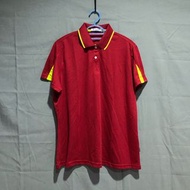 近全新 FLARE 休閒時尚 吸濕排汗運動上衣 短袖POLO衫 女生大尺碼 5XL #25春天市集