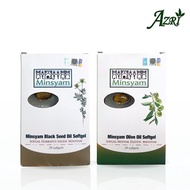 Minsyam Softgel Olive Oil & Black Seed Oil 20's