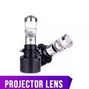 M8 Mini Projector H6 H4 Led Headlight - H6 H4 Mini Led Projector Headlight With Fan Behind - ACDC Mi