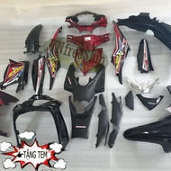 [TẶNG TEM ] Dàn áo xe máy - xe Wave RSX 110   RS 110 đủ màu