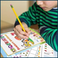 Preschool Learning Books Preschool Activity Book Interactive Reading Writing Math Toys for 3-8 Years