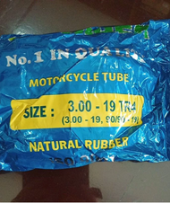 Motorcycle Tubes (Interior).   3.00 x 19 (for 90/90 x 19 dual sport tire)