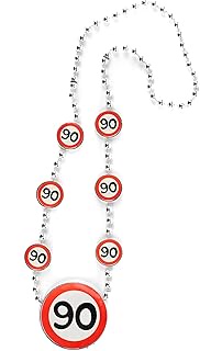 Birthday Decoration Necklace 90th Birthday Decoration 90th Birthday Woman 90th Birthday Man Decorati