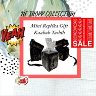 MINI REPLIKA KAABAH GIFT BOX REXINE GOLD HANTARAN DOORGIFT