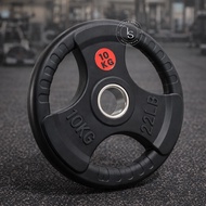 10kg barbell plate, 10 kg rubber iron barbell plate, 5cm hole dumbbell plate, 10k