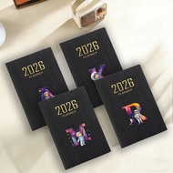 A7 Soft Leather Planner Notebook Student Notebook School Supplies Journal A7 Writing Notepad