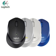 เมาส์เกมมิ่ง Logitech M330 Two-Way Roller Wireless Mouse with USB None Receiver Support Official Test for Windows 10/8/7 Mac OS เมาส์เกมมิ่ง White