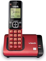 VTech CS6719-16 DECT 6.0 Phone with Caller ID/Call Waiting, 1 Cordless Handset, Red