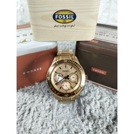 Original FOSSIL ES-2859 Rose Gold Pre-loved Watch from the USA