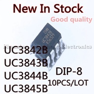 10PCS/LOT UC3842B UC3842BN UC3842B/BN/N UC3843B UC3844B UC3845B DIP-8 power management chip  New In 