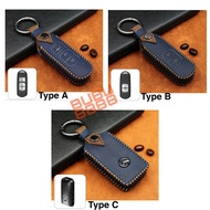 Leather Car Key Case Cover For Mazda 2 3 6 CX-5 CX5 CX-7 CX-9 Remote Key Cover