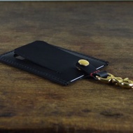 義大利協會認証植鞣革手縫gogoro卡片鑰匙-悠遊卡-門禁卡證件套