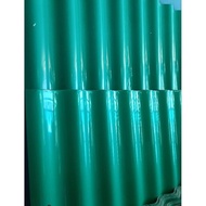 Fiber Gelombang Atap PVC Warna Hijau 80 X 150 cm