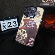 EVA Asuka For iPhone 17Promax Phone Case NERV 16Pro 13 EVANGELION-02 Shockproof Black Silver Phone C