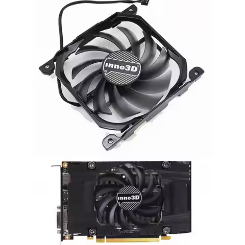 CF-12915S 970 960 750 Ti ITX 1060 ITX GPU Card Cooler Fan for INNO3D Geforce GTX 1060 Compact Graphi